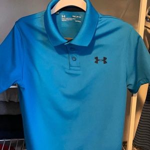 Under Armour boys size small polo